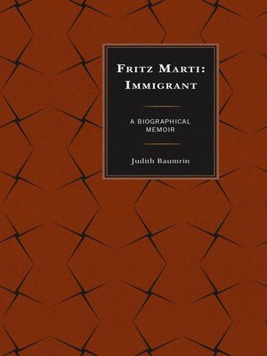 cover image of Fritz Marti